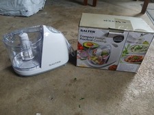 Salter Electric Mini Chopper Food Processor Chops Fruits Vegetables Nuts 150W