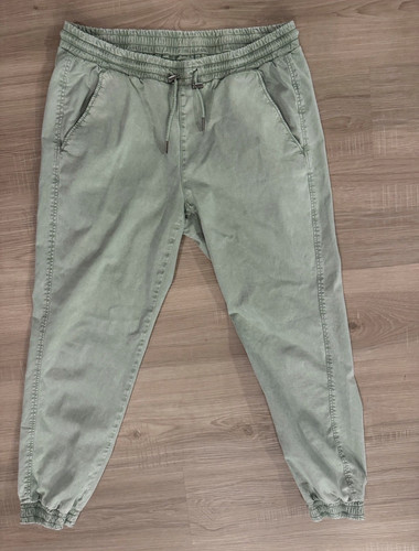 Zara women green jogger - zara,