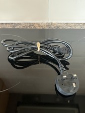 Right Angle 1m Kettle Lead Cable Power UK Plug Cord IEC C13 3 Pin