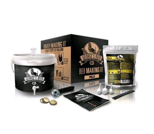Georges beer making kit - beer, l