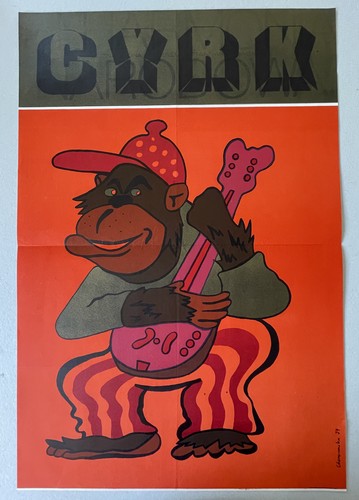 Original circus poster poland - poster,