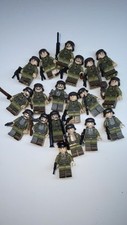 Lego World War 2 Chinese Soldiers Lot X19