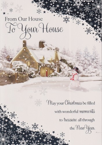 From our house - from,