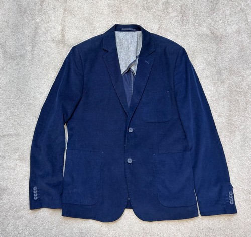 Feraud blue cotton cord - blue, blazer