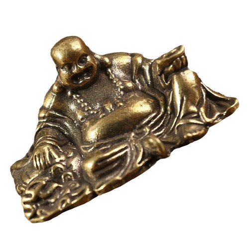Small brass buddha - small, sculpture