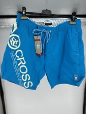 Crosshatch Swim Shorts Black