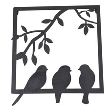 Black silhouette bird metal - silhouette,