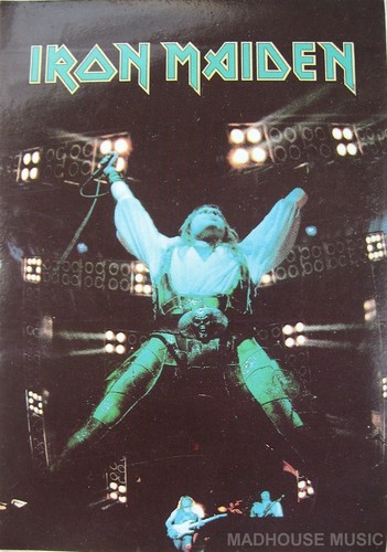 Iron maiden sticker - iron, on