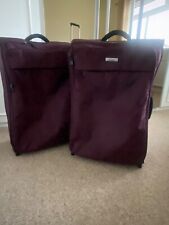 Linea Medium Purple Suitcases x 2 Measure 27/17/10