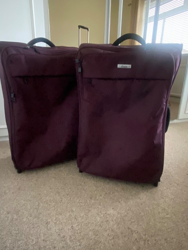 Linea medium purple suitcases - purple,