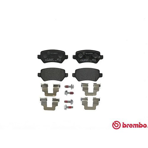 Rear brake pads brembo - rear,