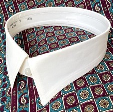 Vintage starched collar size