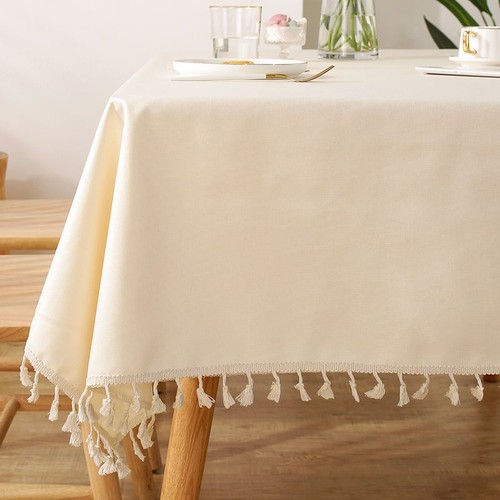 Tablecloth cotton and linen