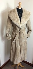Real Suede Leather Faux Fur
