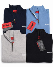 HUGO BOSS MENS QUARTER ZIP