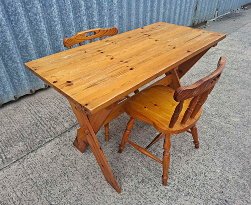 Wood rectangular dining - dining, table