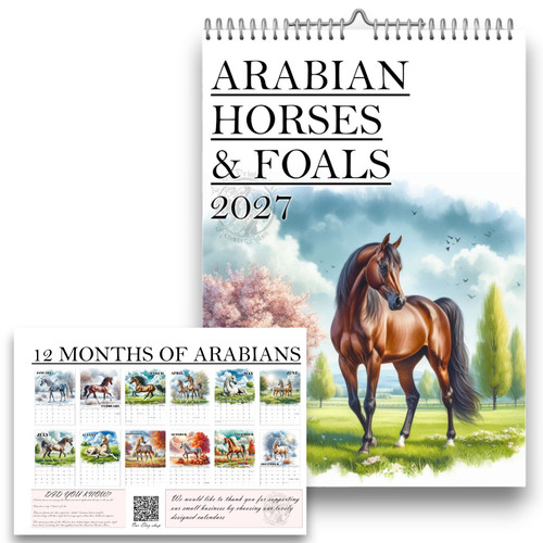 Arabian horse calendar - horse,