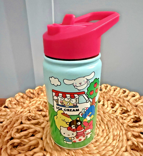 Water bottle hello - hello, &