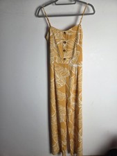 Palazzo Jumpsuit Yellow Palm