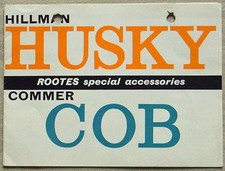 HILLMAN HUSKY & COMMER COB