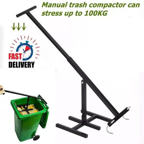 Wheelie bin compactor dustbin - bin,