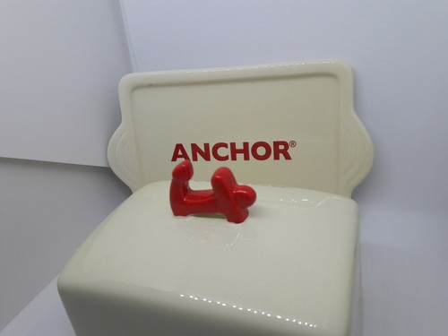 Anchor dolomite butter dishes - anchor,