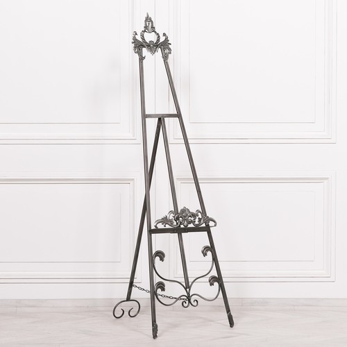French tall antiqued - antiqued, silver