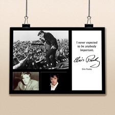 Quote Poster Inspired By Elvis