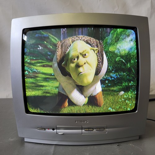 Philips crt tv vintage - philips, 14"