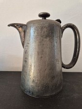 Pewter Coffee Pot Antique -