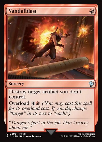 Mtg vandalblast fic - fic, nm