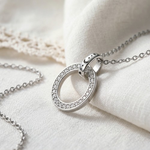Silver eternity circle - silver,