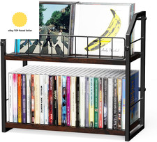 2 Tier Vinyl Record Holder,56