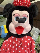 Minnie Mouse Mascot Costume Adult Unisex Cosplay Outfit