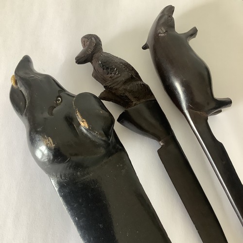 Wooden pig boar page - boar, turner