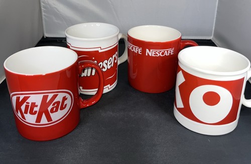 Retro red and white - and, mug