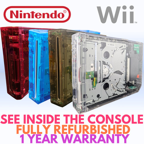 Nintendo wii transparent - nintendo,