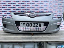 HYUNDAI I30 HATCHBACK 5DR COMFORT MK1 FD 2010 SILVER 2R FRONT BUMPER MARKS
