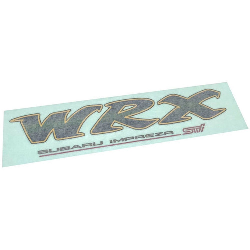 Rear wrx sti decal - rear,