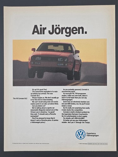 1993 print volkswagen - 1993,
