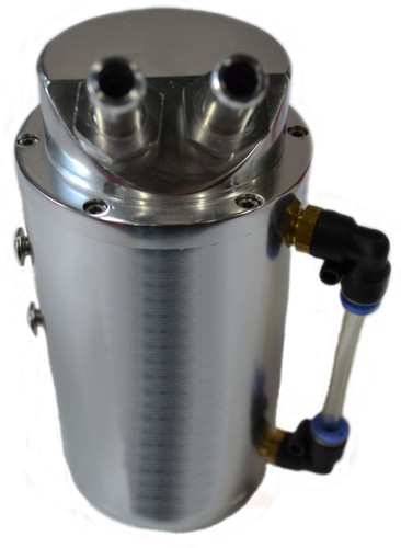 Silver round oil reservoir - round,