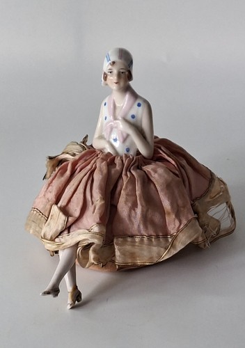 Art deco hand painted 1920 - art,