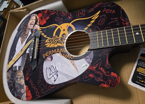 Steven tyler signed - tyler, acoustic