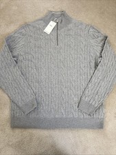 Marks and Spencer Cotton Blend Jumper Size 2XL Long