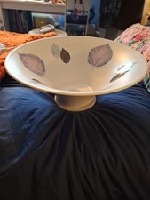 Portmeirion Dusk Very Large Bowl Serving Fruit Good Condition 39cm Diameter