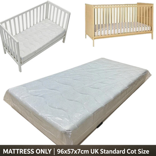 96x57x7cm cot natural coconut - natural,