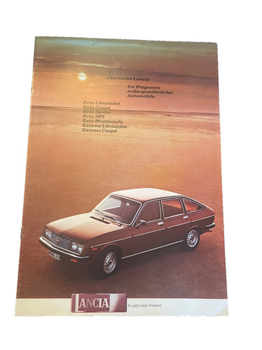 Brochure lancia beta - brochure,