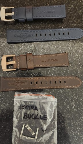Horween tc9 leather watch - leather,
