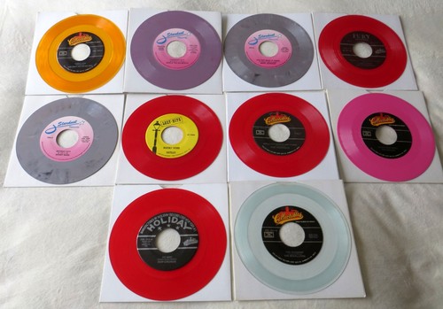 Lot coloured vinyl oldie - lot,