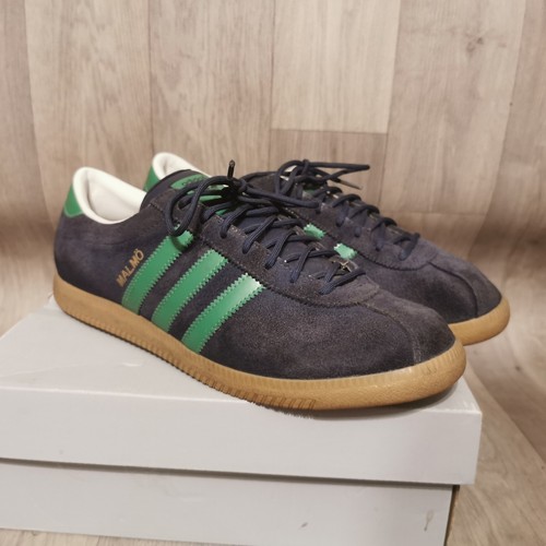 Adidas malmo navy blue - navy, blue/green